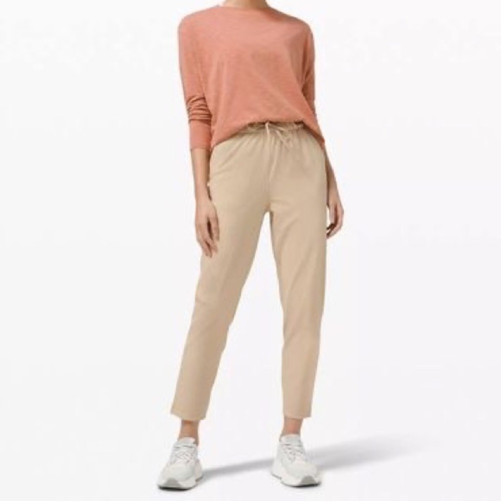 Lululemon Stretch High-Rise Pant 7/8 Length Trench size 12